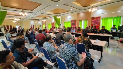 Plt Kalapas Karanganyar NK ikuti Rapat Peninjauan Pembangunan 3 Lapas Baru dan Rumdin Oleh Bapak Sesditjenpas dan Jajaran