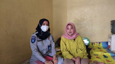 Petugas Jasa Raharja Lakukan Survei Ahli Waris Korban Kecelakaan di Pasar kemis Tangerang