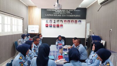 Lapas Kelas IIA Tangerang Melaksanakan Assement Pembentukan Tim Pembangunan Zona Integritas