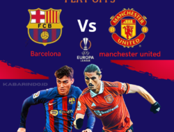Laga panas akan mengesankan di liga Europa 2023, Barcelona vs Manchester united