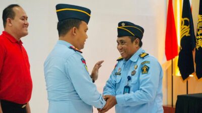 2 Pegawai Rutan Palangka Raya Jalani Pelantikan Jabatan Fungsional Pembina Keamanan Pemasyarakatan Ahli Muda