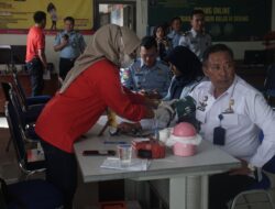 Semarak HDKD Ke-78, Pegawai Lapas Cilegon Bantu Sesama Dengan Kegiatan Donor Darah