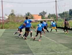 Sambut Hari Kemenkumham RI, Lapas Perempuan Palembang Ikuti Turnamen Mini Soccer Antar Satker