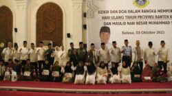 HUT Provinsi Banten ke-23, Kakanwil Hadiri Dzikir dan Do’a Bersama Pj. Gubernur dan Jajaran Forkopimda