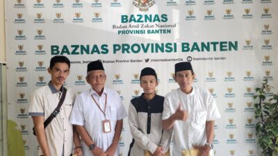 Baznas Banten Distribusikan Dana Zakat Rp. 450 Juta Kepada Lembaga Pendidikan dan Masjid